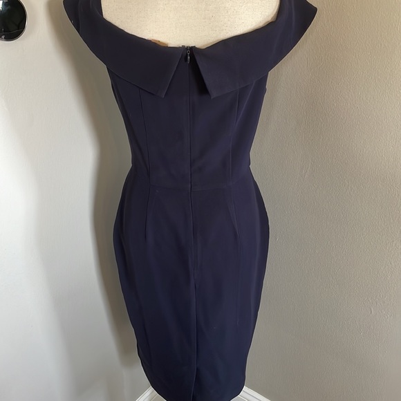 GIANNI BINI navy blue dress - Picture 7 of 11